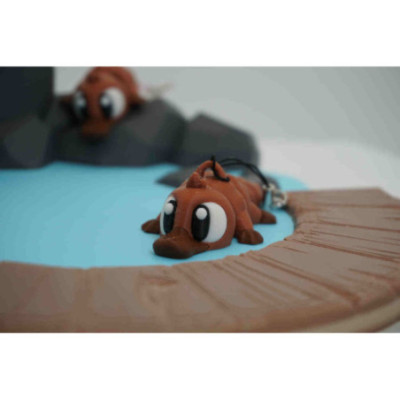 Amanda the Platypus Keychain — photo 1