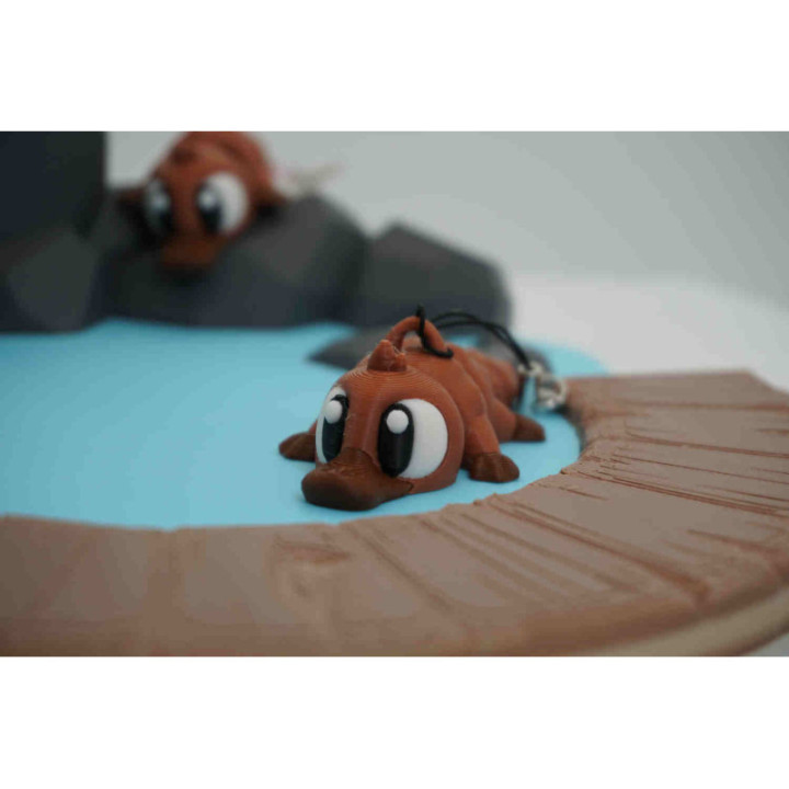 Amanda the Platypus Keychain — photo 1