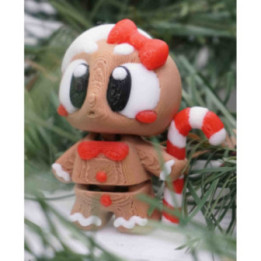 Gingerbread Cookie Lady with Cane — photo 1