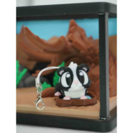Winnie the Guinea Pig keychain — photo 1