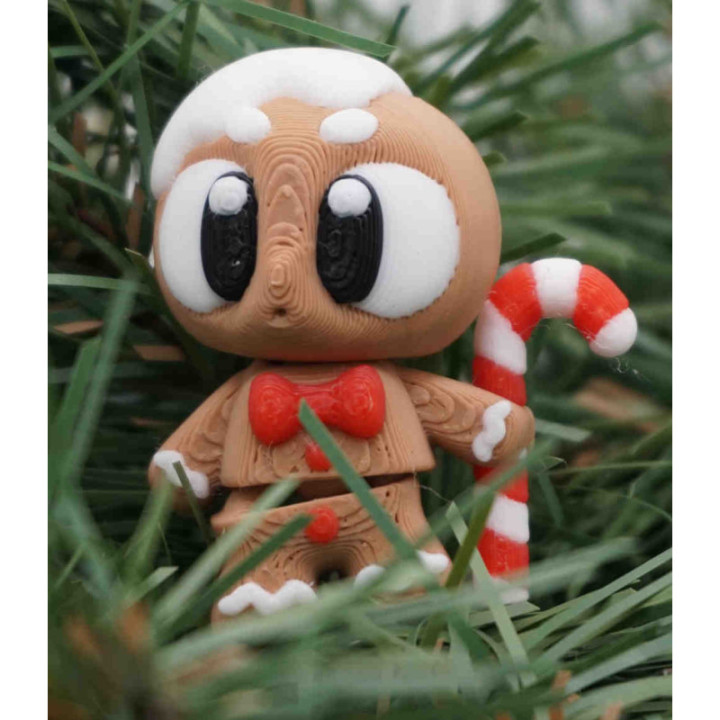Gingerbread Cookie Man with Cane — photo 2