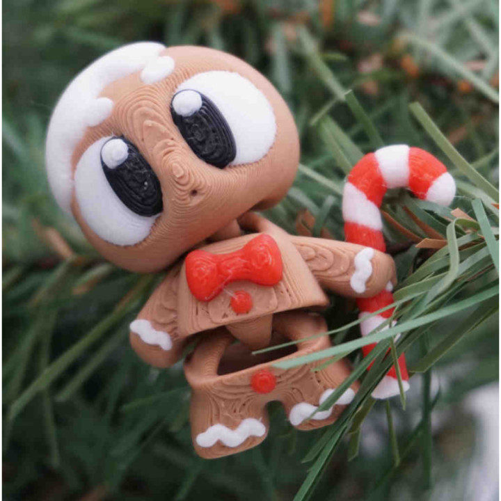 Gingerbread Cookie Man with Cane — photo 4