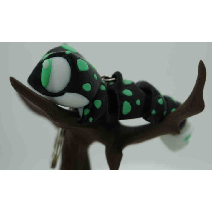 Billy the Gecko Keychain — photo 2