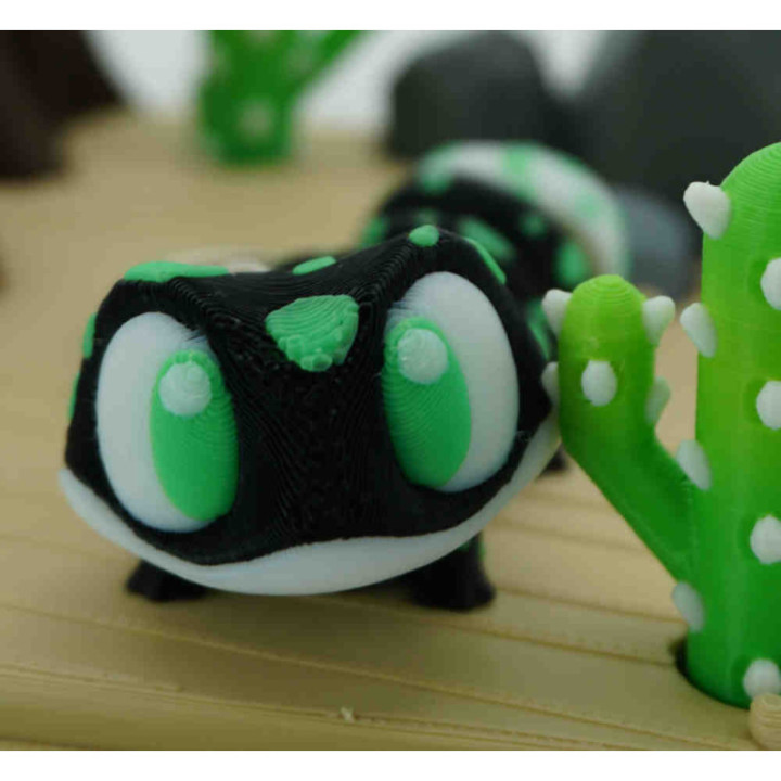 Billy the Gecko Keychain — photo 5