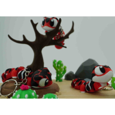 Pepperpop the Gecko Keychain — photo 1