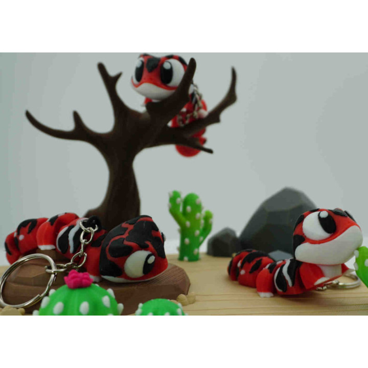 Pepperpop the Gecko Keychain — photo 1