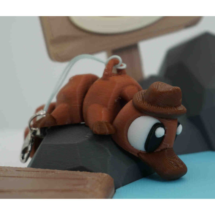 Ben the Platypus Keychain — photo 2